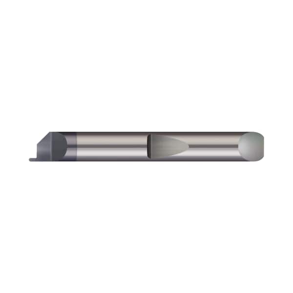Quick Change, Face Grooving Tool Full Radius, 0.180" Min Bore dia, Shank Dia.: 3/16"